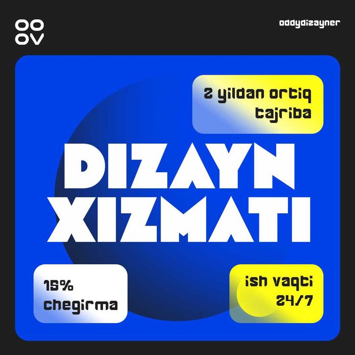 Grafik dizayner xizmati I Услуги графического дизайнера