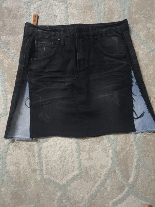 Джинсовые мини юбочки размер s