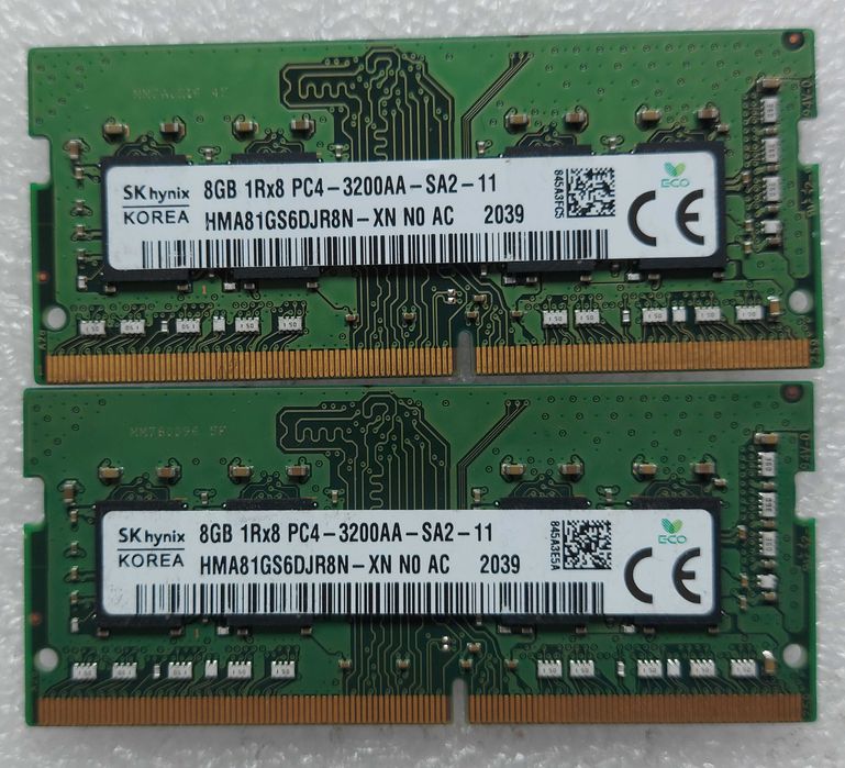 Kit RAMI HYNIX 16GB (2x8GB) DDR4 3200MHz SO-DIMM Laptop