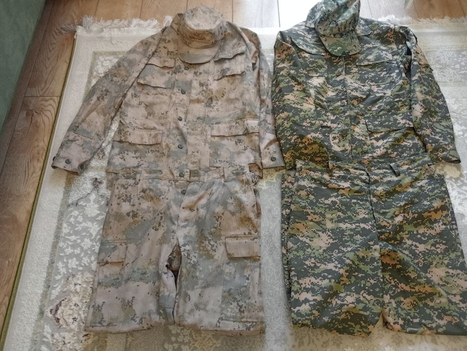 Камуфляжные ватные летние формы