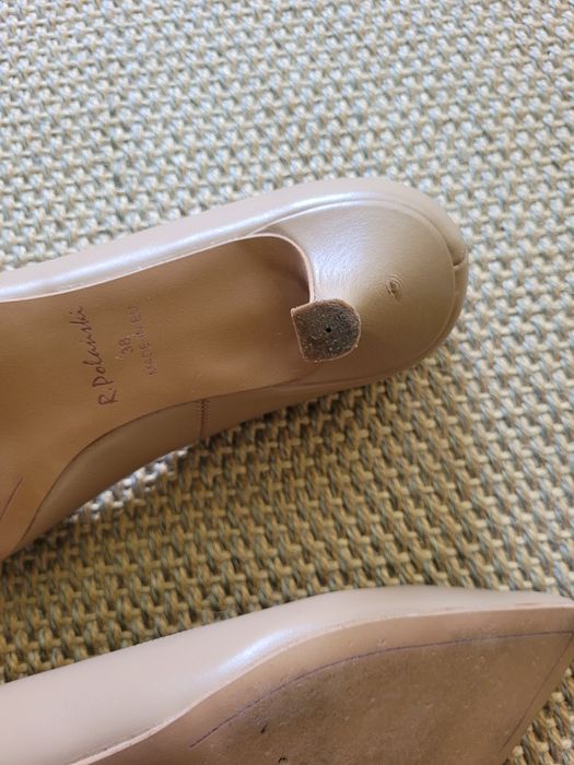 Pantofi piele damă nude R. Polanski