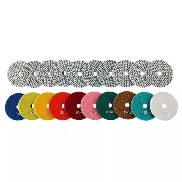 Диамантена шкурка падове за мокро полиране