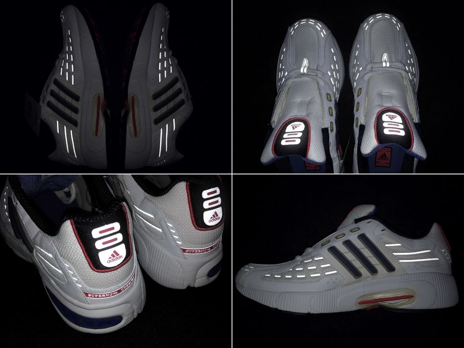 VINTAGE 2001 ADIDAS® SUPERNOVA CUSH NU W Runners — 9½/8½ (26.5)