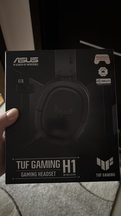 Слушалки ASUS TUF Gaming H1 Wireless