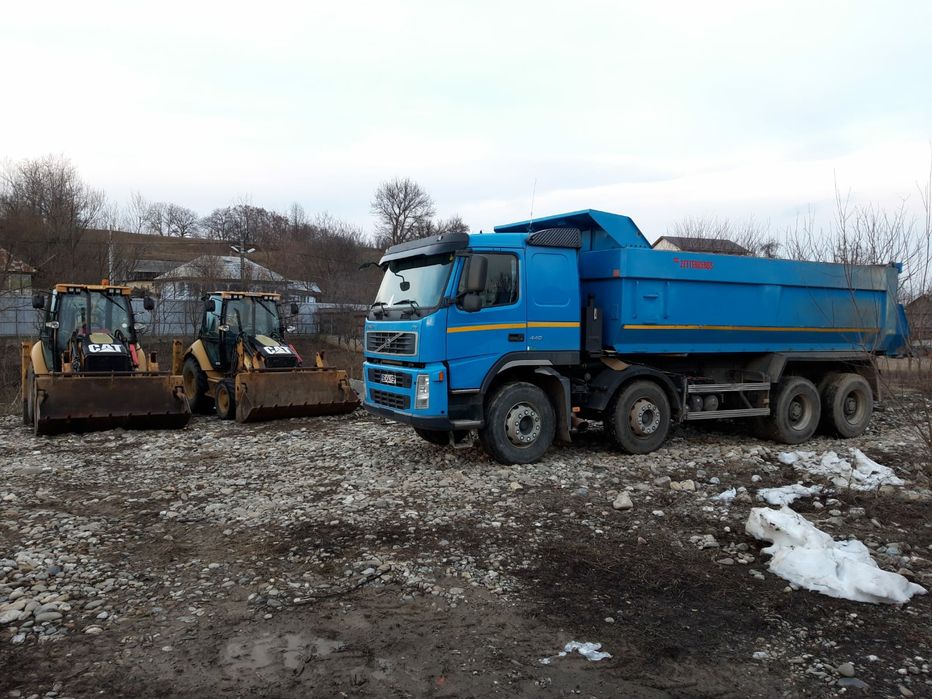 Inchiriez buldoexcavatoare si autobasculantă