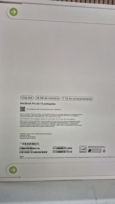 MacBook Pro 14-inch M4 1Tb/16gb ram Space Black