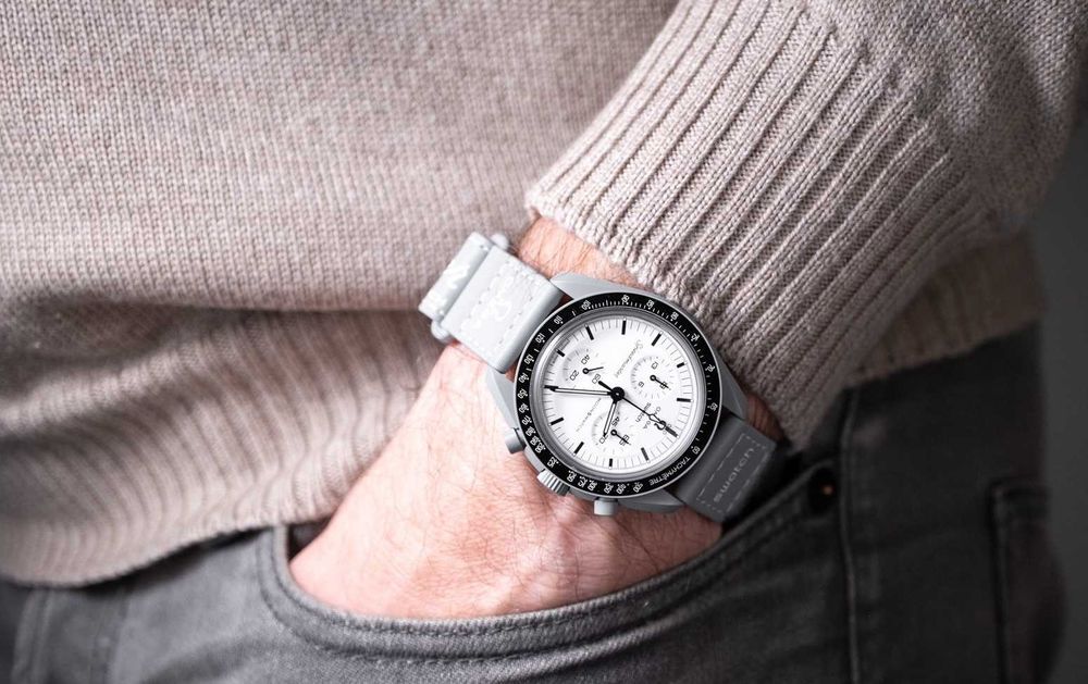 Ceas SWATCH X OMEGA Speedmaster MoonSwatch 1965 Chronograf Nou 2026 !!