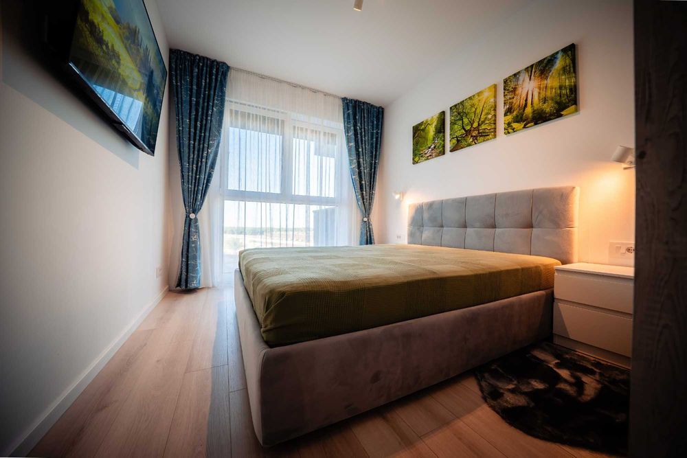 Apartament 2 camere + parcare, Denya Forest 6, prima închiriere, proprietar
