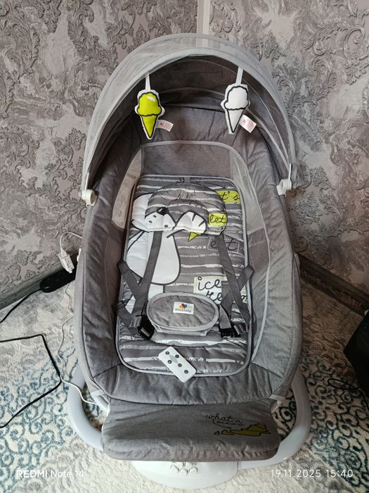 Продаётся люлька шезлонг в новом состоянии.Киргили