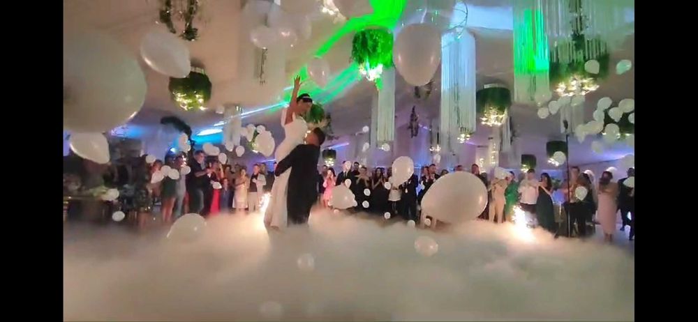 Fum greu baloane explozive