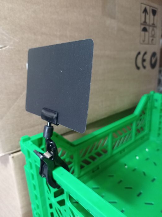 Табелка за цени с щипка /комплект/