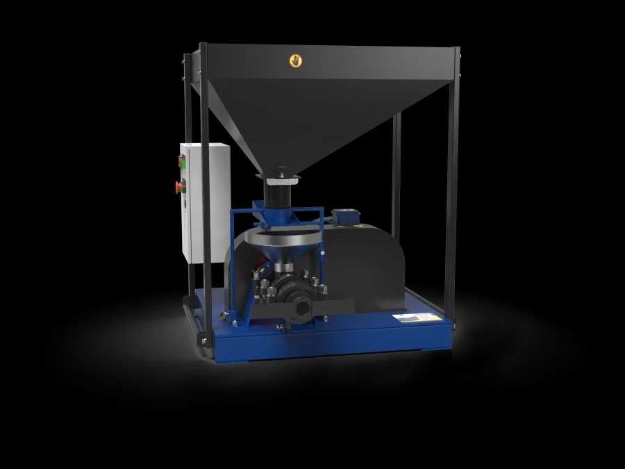 Extruder EGK-100 Motor 11 kW 380V Productivitate 100 kg/h NOU Garantie 24 luni Livrare rapida