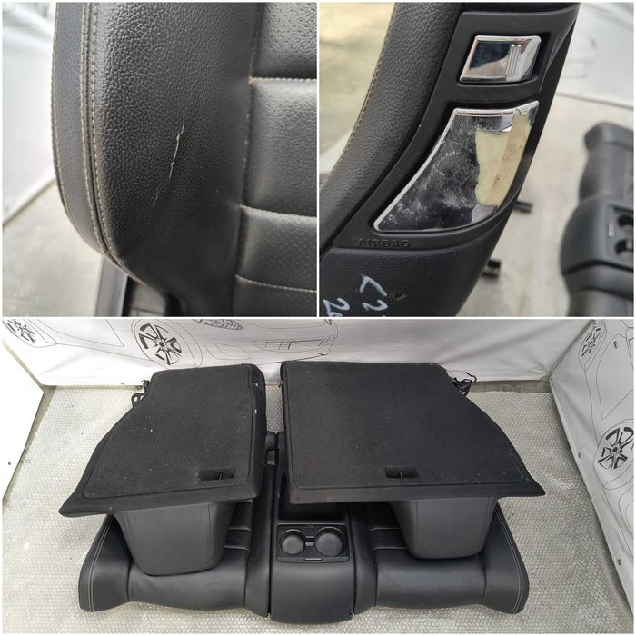 Set Interior Scaune Piele și Banchetă Mercedes-Benz C-Class Coupe C204 2013 / 2011-2014 / Cod OEM A2079100022 (5C2)