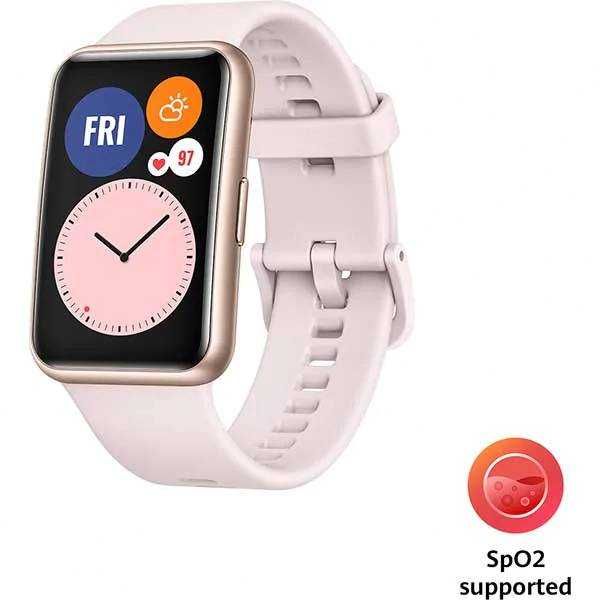 Smartwatch HUAWEI Watch Fit Sakura Pink Roz, Black Negru Nou Sigilat ...
