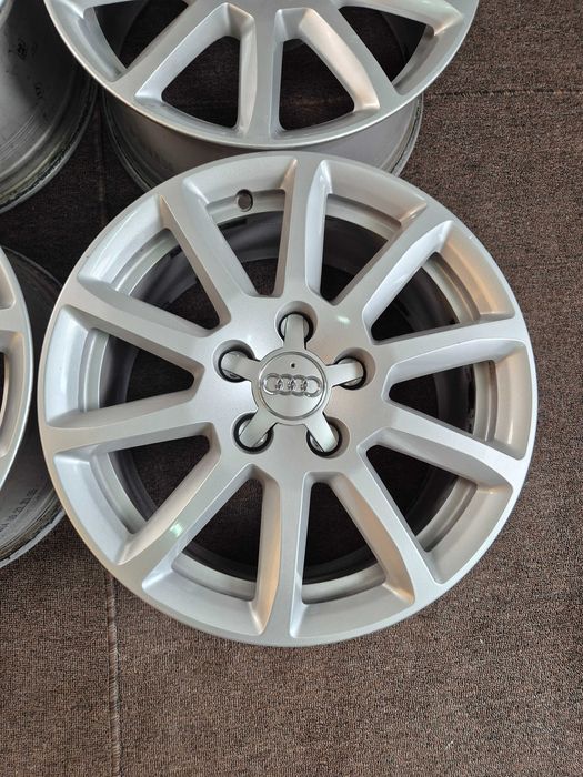 4 Jante Aliaj 5x112 16'' OEM AUDI A3 A4 A6 Q3 - 7.5J ET 45 - Stare Excelenta !