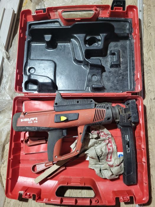 Пороховой монтажный пистолет Hilti DX 76 MX с магазином MX 76