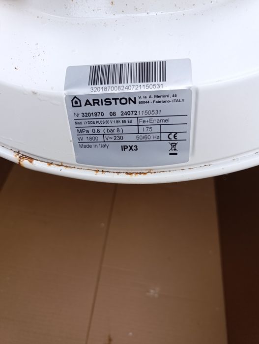 Boiler electric Ariston 80 L