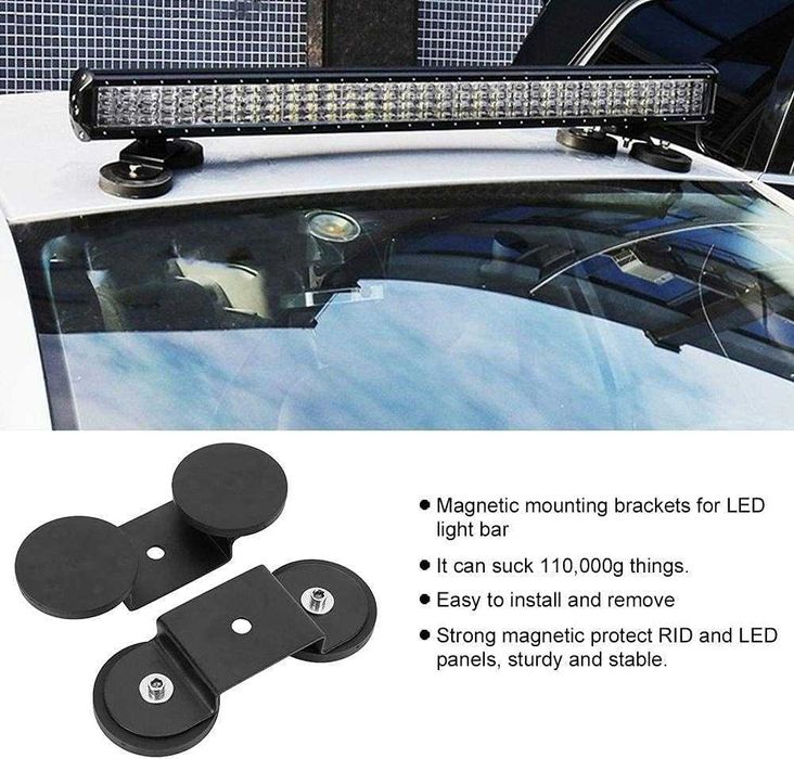 Suporti prindere led bar cu magneti