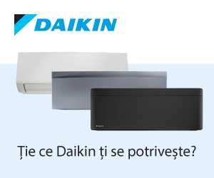 Aer condiționat Daikin Sensira 2025, 9000 BTU, FTXC25E+RXC25E, Wi-Fi