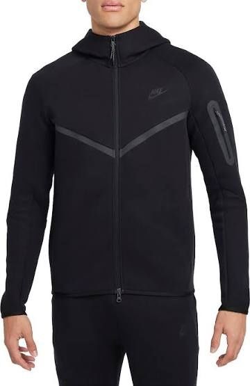 Nike Tech Fleece Zip Up Black