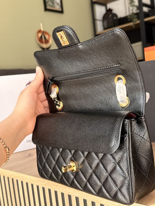Черна чанта Chanel