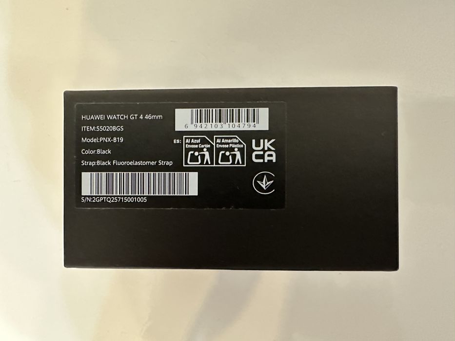 Oferta, Huawei Watch GT4 Black 46mm, ca Nou, Garantie 07.11.2027