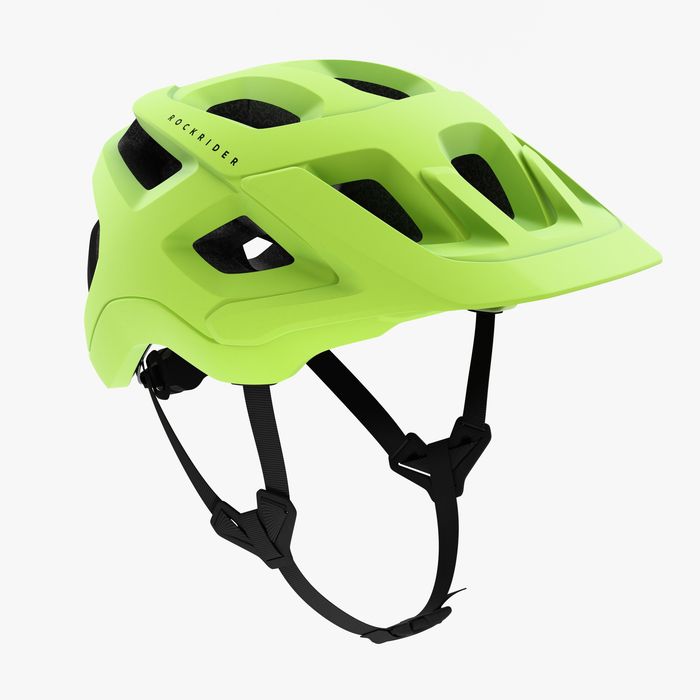 Cască ciclism Mtb Expl 500 Galben - produs resigilat Decathlon