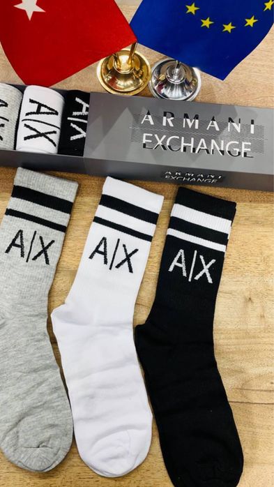 Мъжки и дамси маркови чорапи, 6 броя в комплект