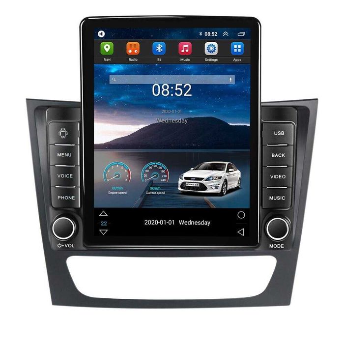 Navigatie Mercedes W211 E Class si CLS W219 Ecran TESLA 9.7 inch 4GB