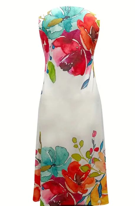 Лятна рокля с красив принт