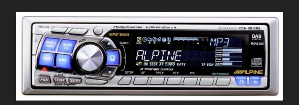 Player auto Alpine CDA 9812RB