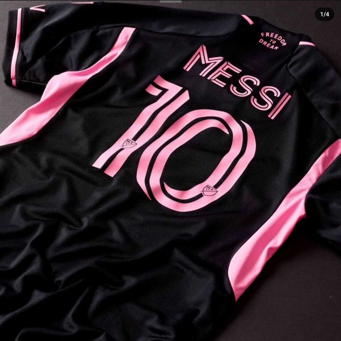 Детски Екип с шапка МЕСИ ИНТЕР Маями 2024 Ново Inter Екип Inter MESSI