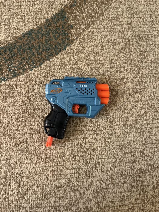 NERF TRIO синего цвета