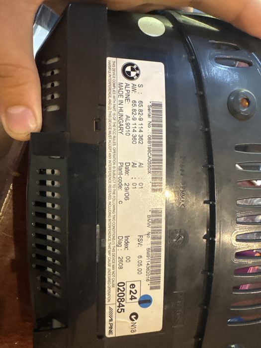 Ceasuri seria 7 , display navigatie seria 3 5 7