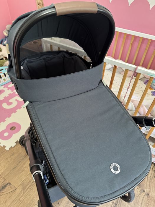 Complet Cărucior 3 în 1 Maxi-Cosi (Oxford, Landou Oria & Scoică Pebble Pro 360)