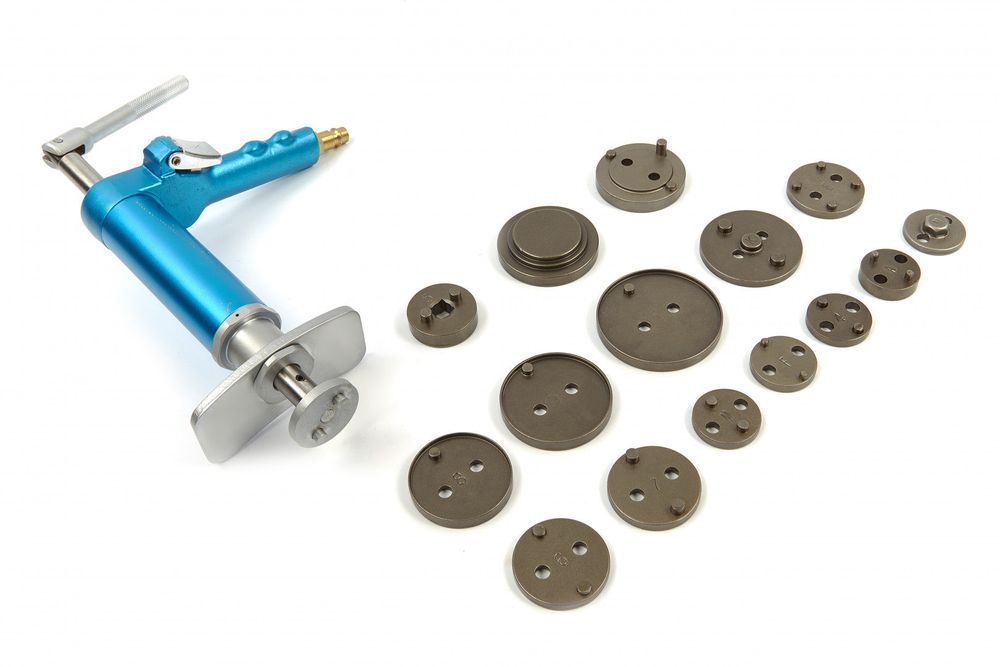 Presa pneumatica pentru pistonas etriere frane 16 piese