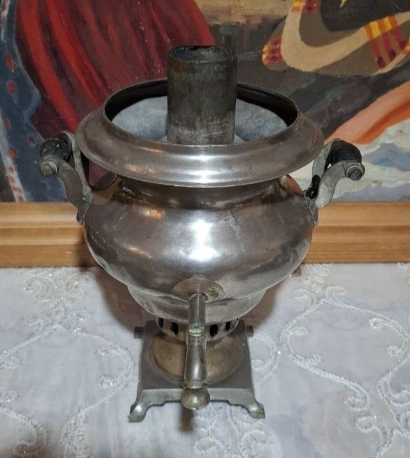 Самовары сувенир и угольный 1 литр