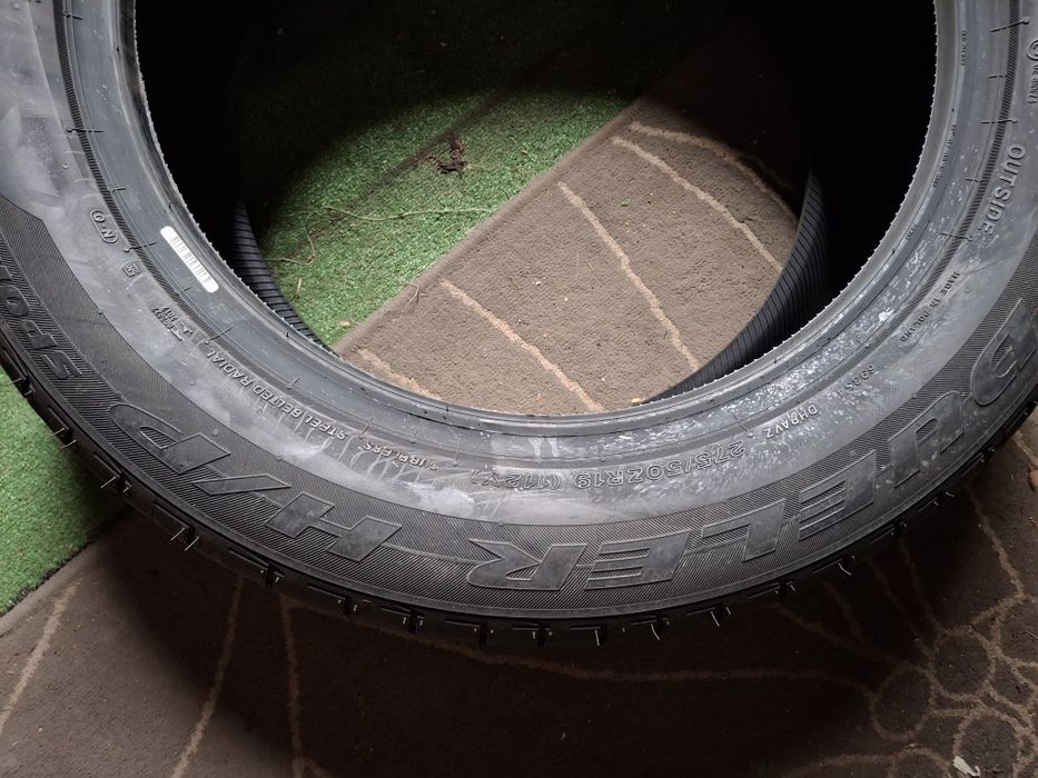 275 50 19 Bridgestone DOT 2020 (2021) vara NOI