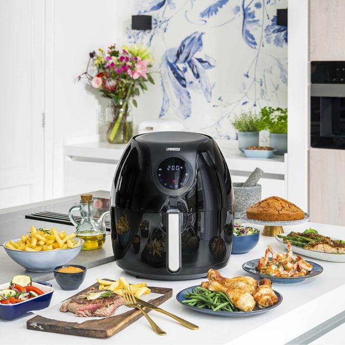 Фритюрник с горещ въздух Princess Deluxe XXL 5.2L (182050), 1700W
