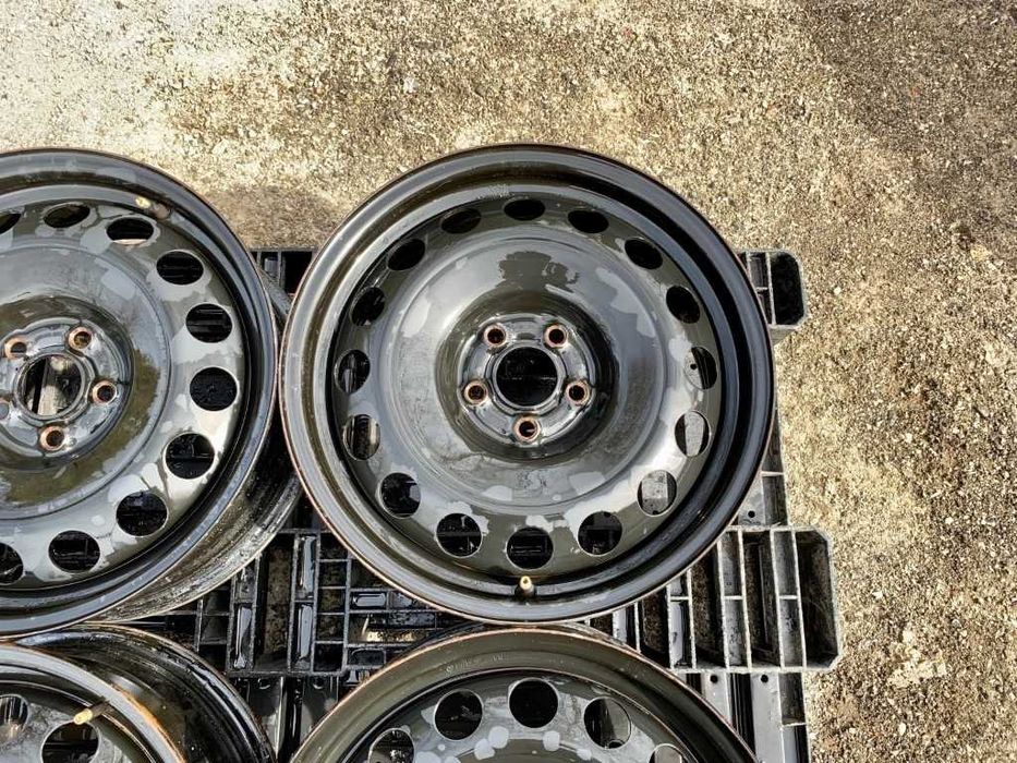 4бр.Оригинални железни джанти 16цола ET50 5x112 за Vw,Audi,Seat,Skoda