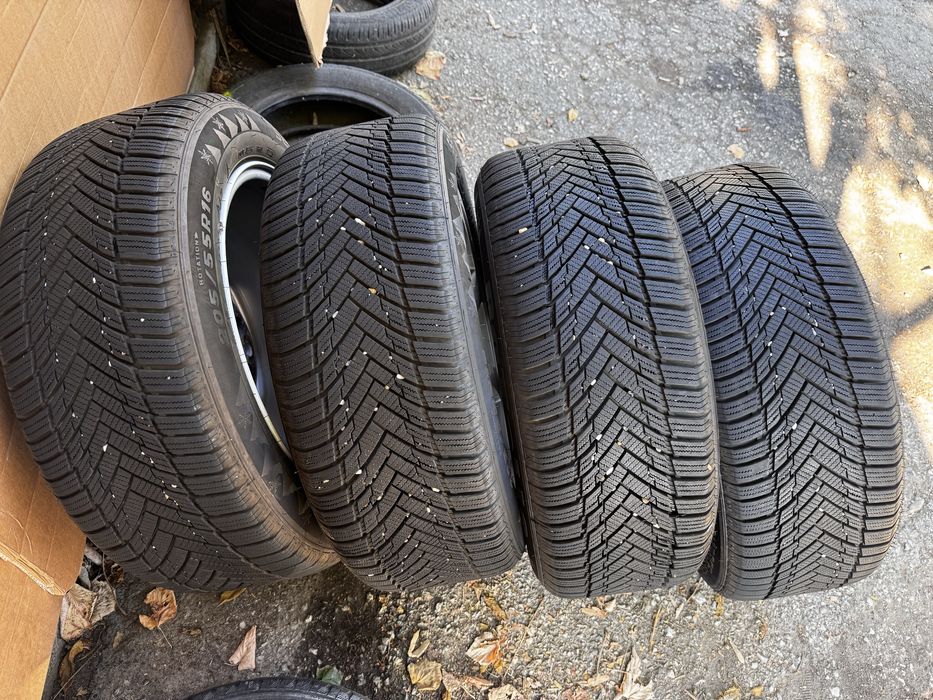 16” 5x120 7j ET20 с нови зимни гуми 205/55/16 Дот 25