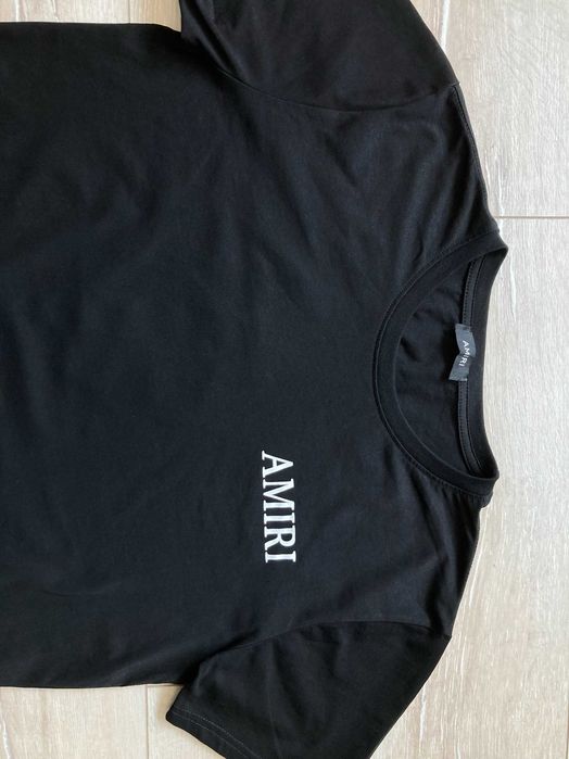 Amiri мъжка черна тениска размер L