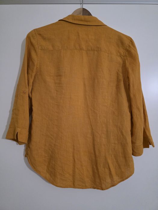 Ленена риза шафрановожълта