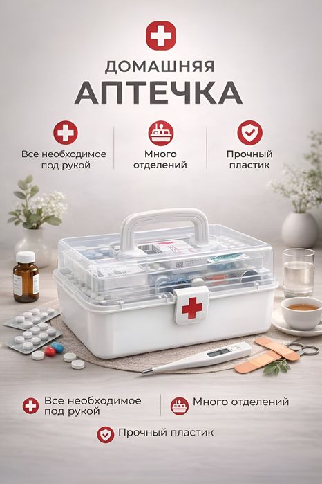 Аптечка дорожная и для дома