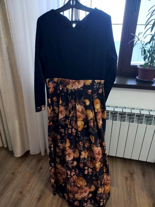 Красивое длинное платье