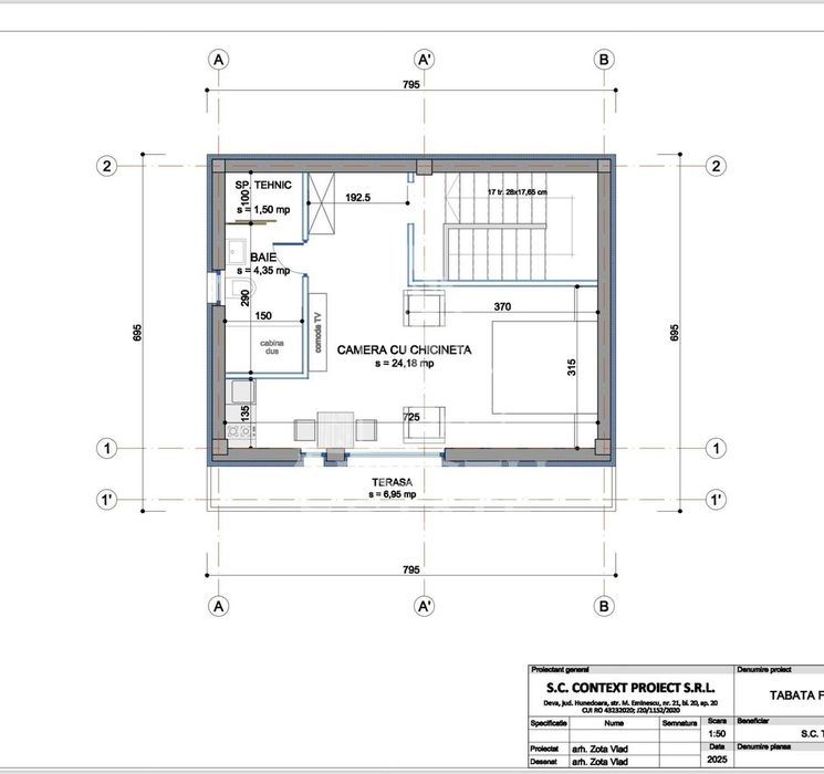 Spatiu comercial, cladire P+2, investitie la cheie in Deva, Hunedoara