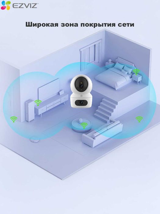 EZVIZ H7C Dual (4MP+4MP) Wi Fi Kamera | Видеонаблюдения | Видеокамера