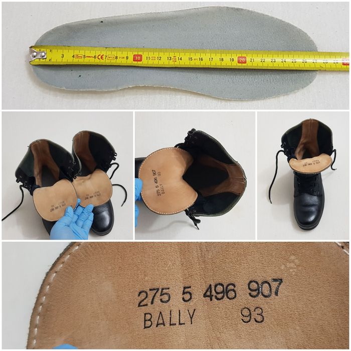 Bocanci vânătoare Bally cizme militare tactice noi elvețiene Swis Army