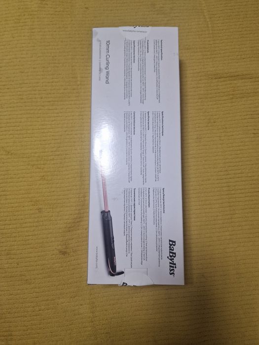 Ondulator pentru bucle afro BaByliss C449E, 210 °C, Invelis Quartz-Ceramic, Negru