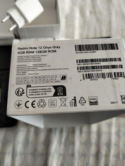 Redmi note 12 перфектен като нов без никакви забележки